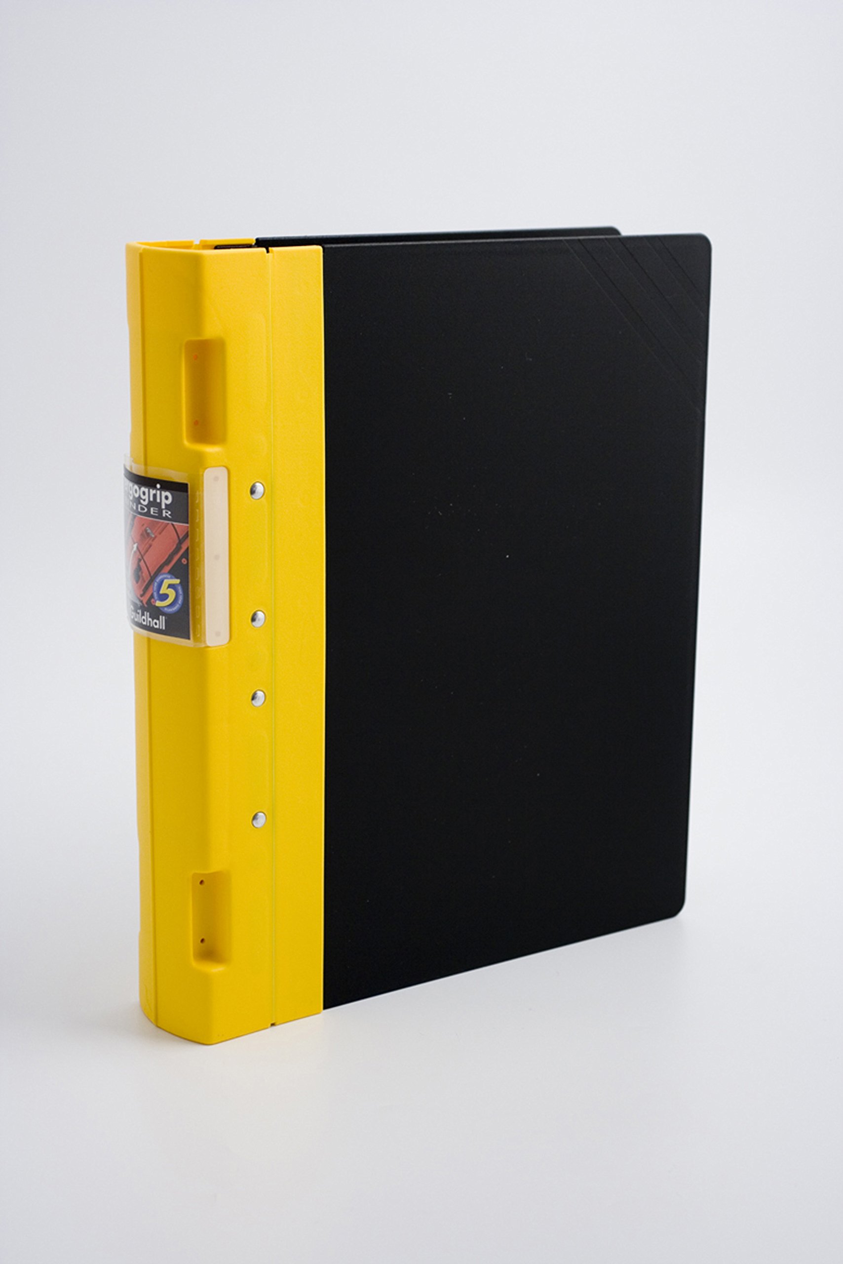 Exacompta Guildhall Ergogrip Binder, 2 Rings, A4 - Yellow