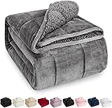 Wemore Sherpa Fleece Weighted Blanket