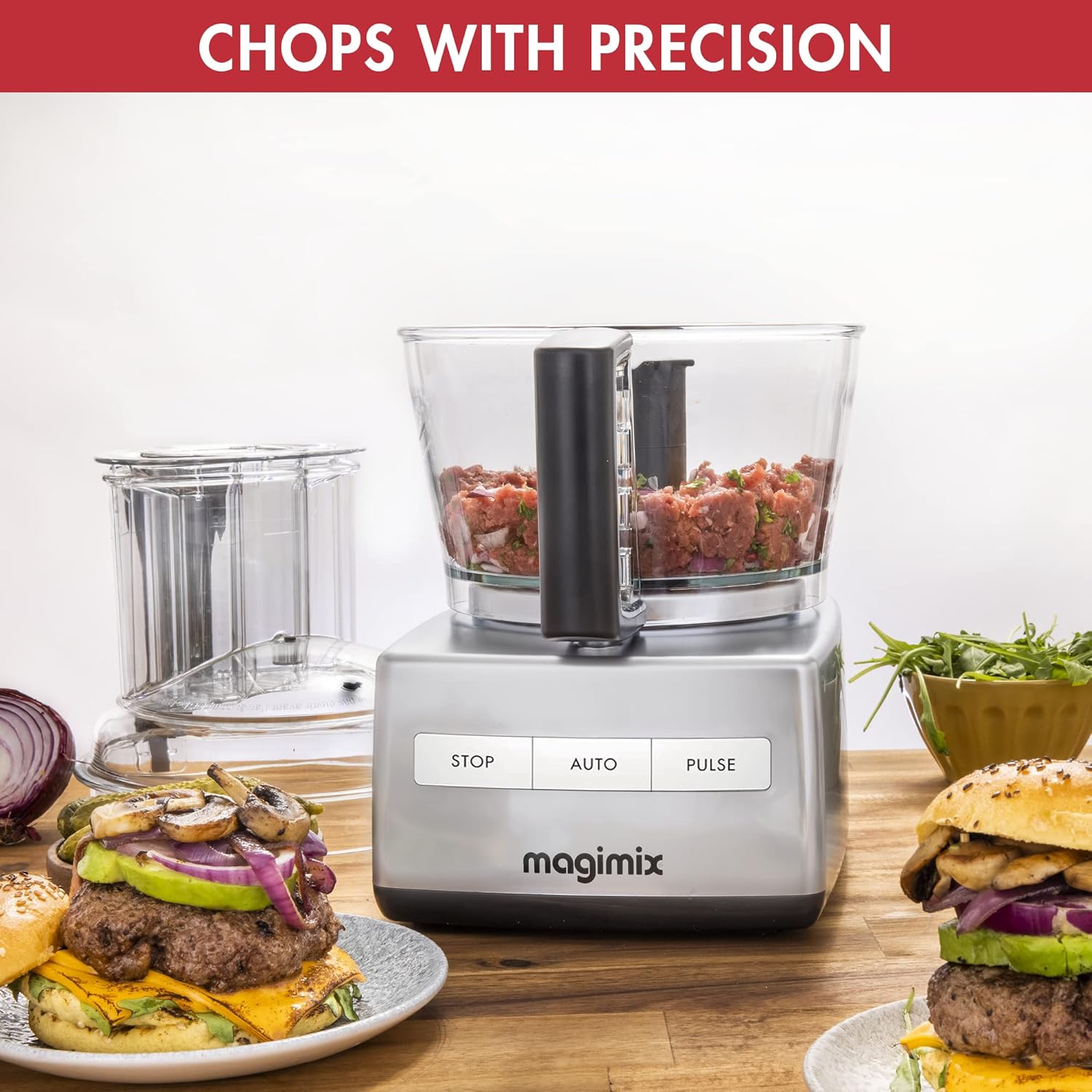 Magimix Magimix 5200XL Food Processor - Multifunctional 7 in 1 Food Preparation, 3.6L BPA… thumbnail 7