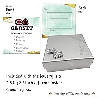 Vista 25 de Natural raw smoky quartz pendant chain necklace with white gold over 925 solid sterling silver, birthstone dainty solitaire gift for her, uniquelan