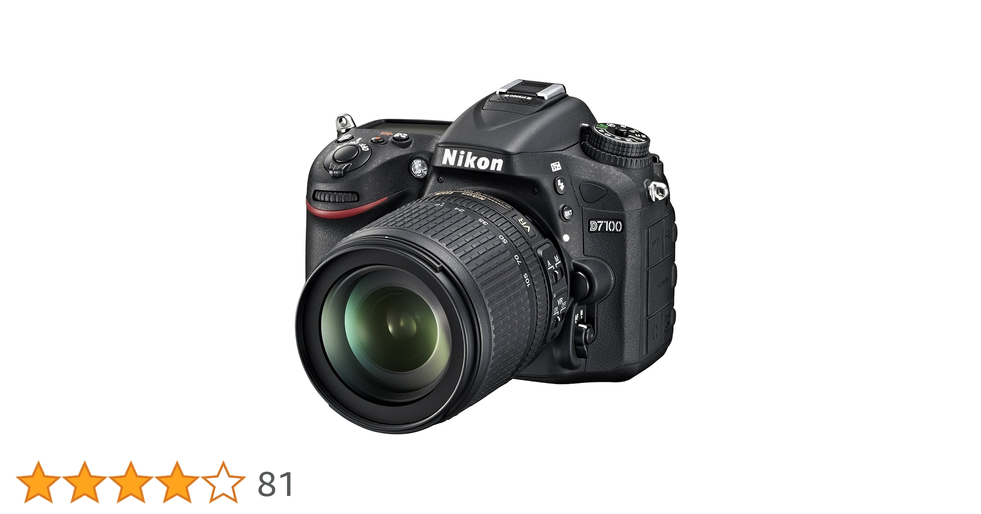 Buy Nikon D7100 24.1 MP DX-Format CMOS Digital SLR with 18-105mm f