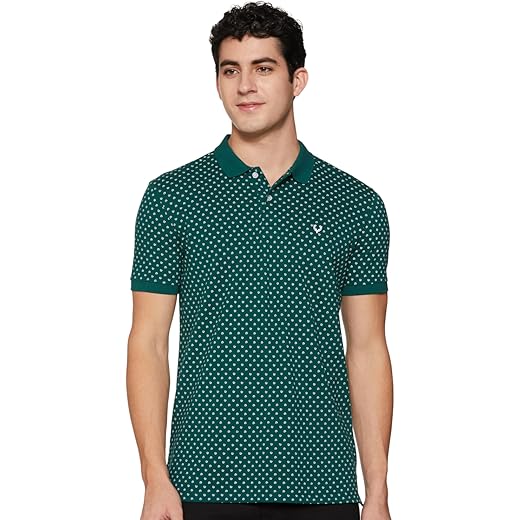 Allen Solly Mens Printed Polo