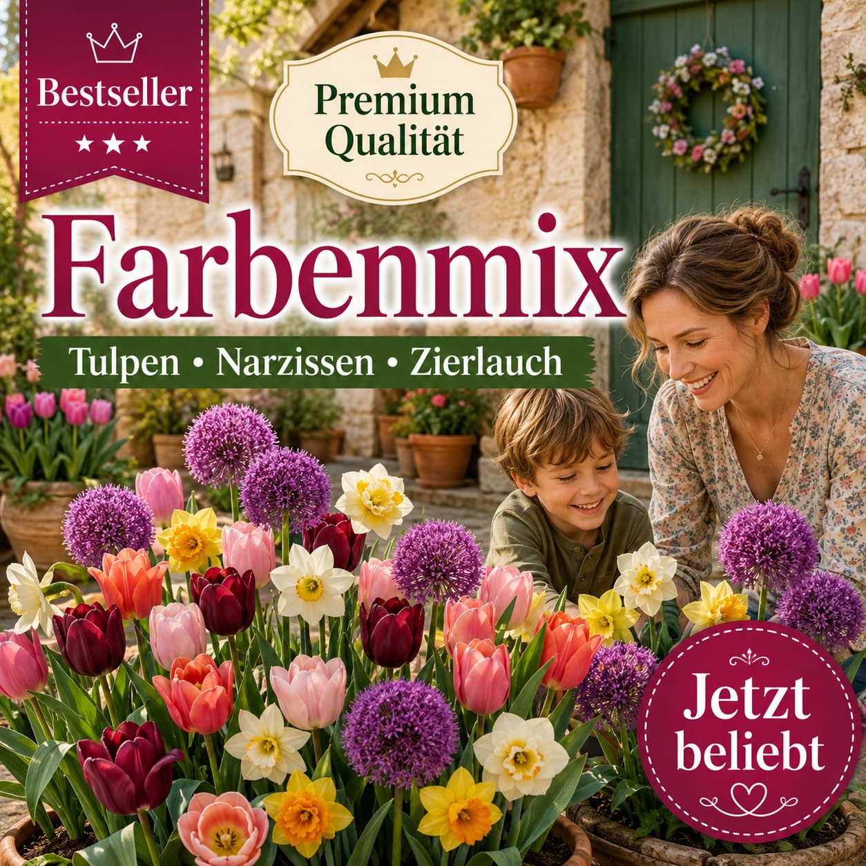 Exklusiv, Dauerwüchsig, Sehr Exklusiv, Gartendeko FüR DraußEn, Schnell-Wachsend, Super Kollektion, 15zwiebeln-I