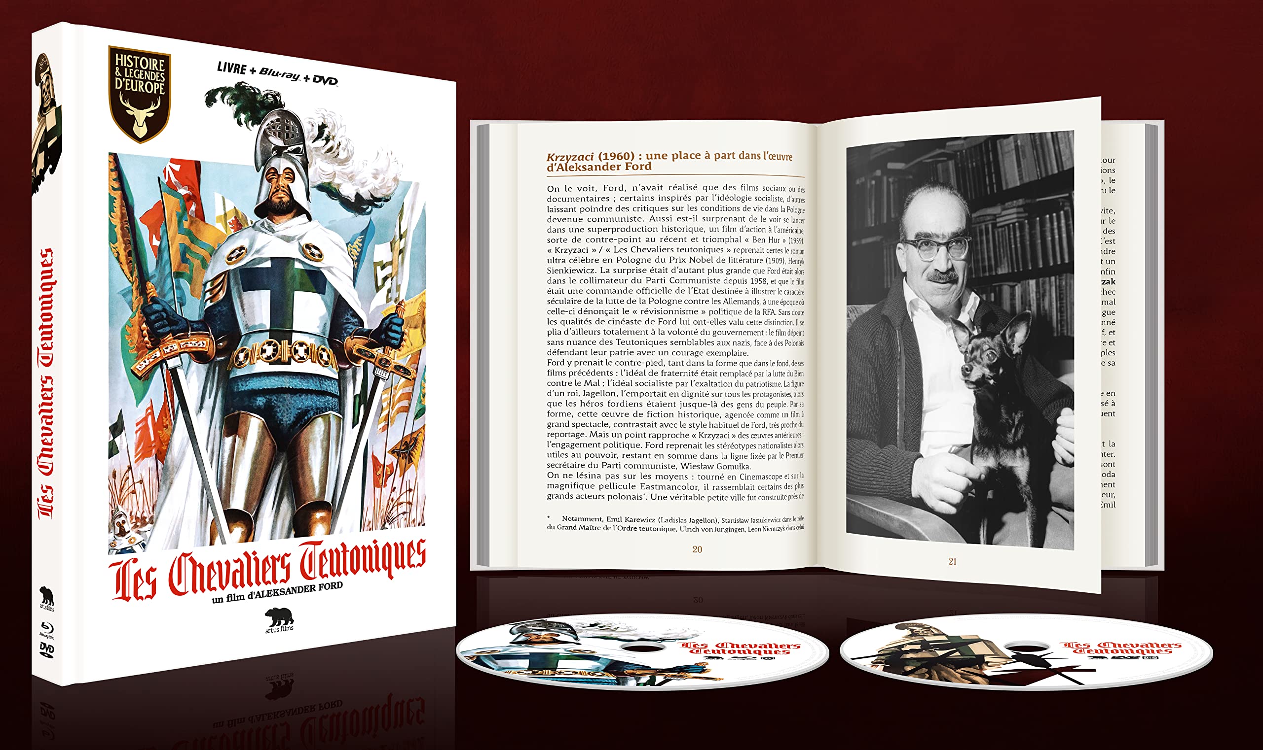 Chevaliers teutoniques (les) - combo dvd + blu-ray + livre mediabook