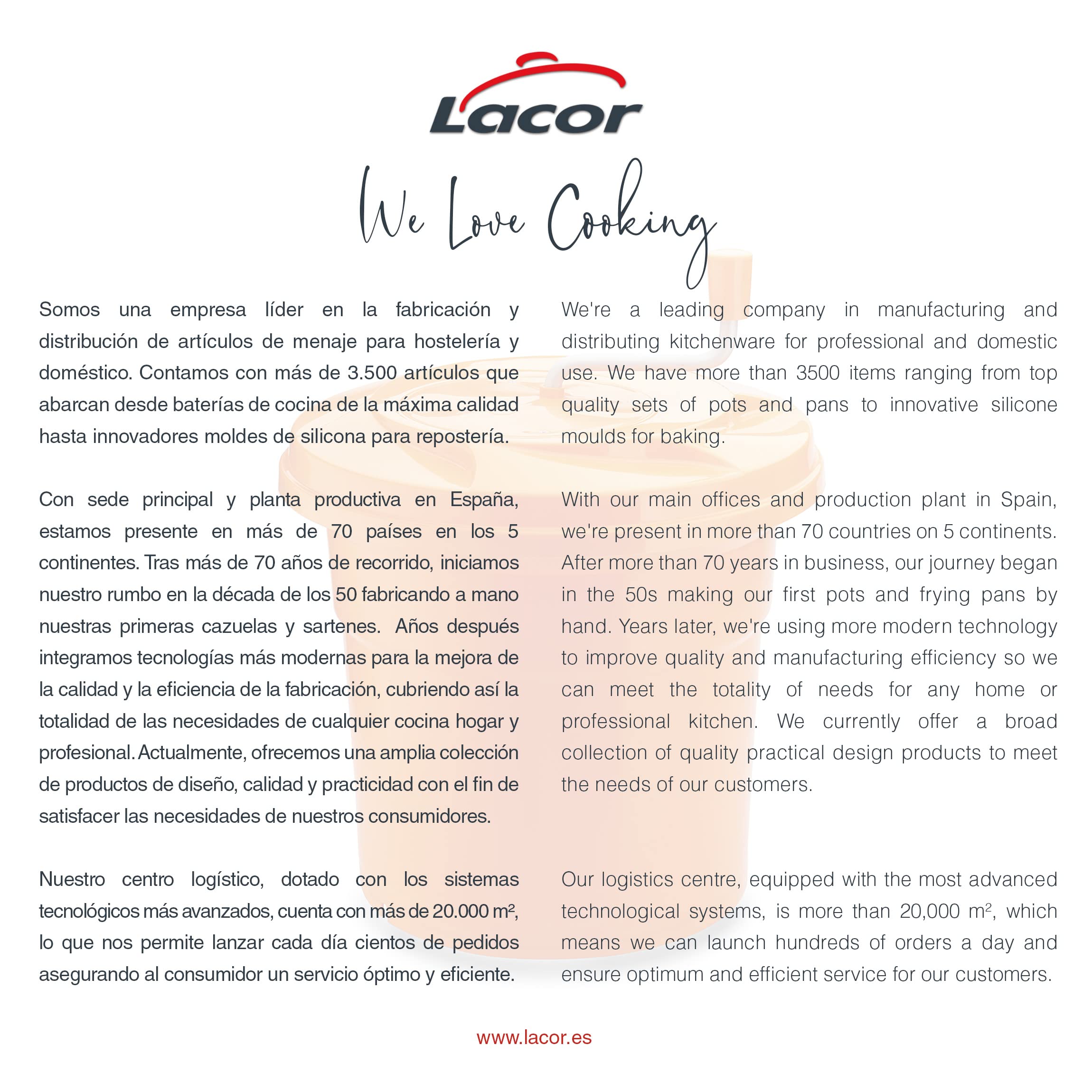LACOR 61425 - Centrifuga Manuale 25 Litri - Arancione | Utensile professionale duraturo; progettato per prestazioni ottimali e una pulizia rapida in lavastoviglie