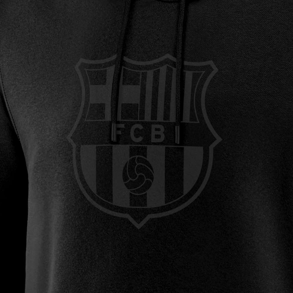 Icon Sports Soccer Blackout Hoodie – Officially Licensed Unisex Adult Long Sleeve Hooded Sweatshirt