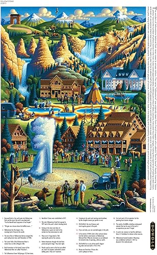 Miniatura 5 de Buffalo Games - Dowdle - Parque Nacional de Yellowstone - Rompecabezas de 300 piezas grandes para adultos rompecabezas desafiante perfecto para