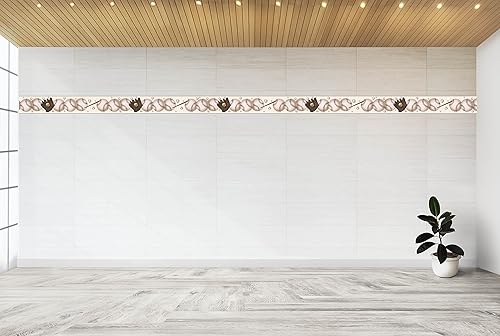 Miniatura 3 de Dundee Deco Papel tapiz para despegar y pegar, DDAZBD9247, diseño retro, diseño retro, 15 pies x 7 pulgadas (15.0 ft x 7.0 in), autoadhesivo