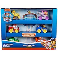 Paw Patrol Pup Squad Racers, Confezione Regalo con 6 Veicoli