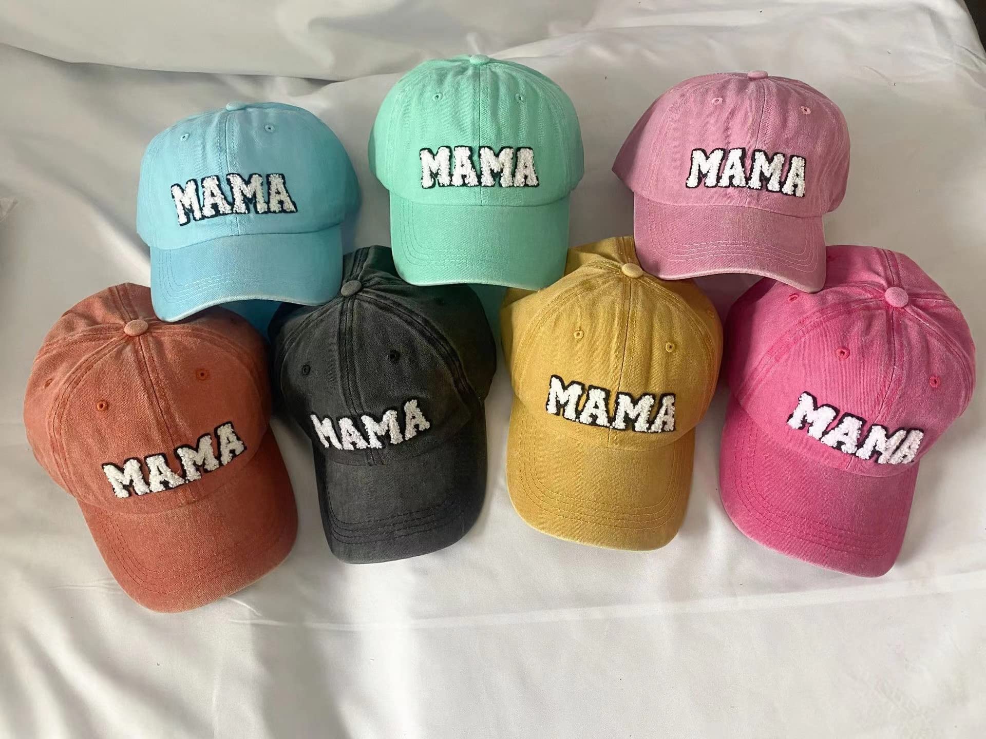 2PCS Genitore-Bambino Cappello Madre Bambino Figlia Figlio Bambino Famiglia Cappello Retro Baseball Cap Snap Cap Festa della Mamma