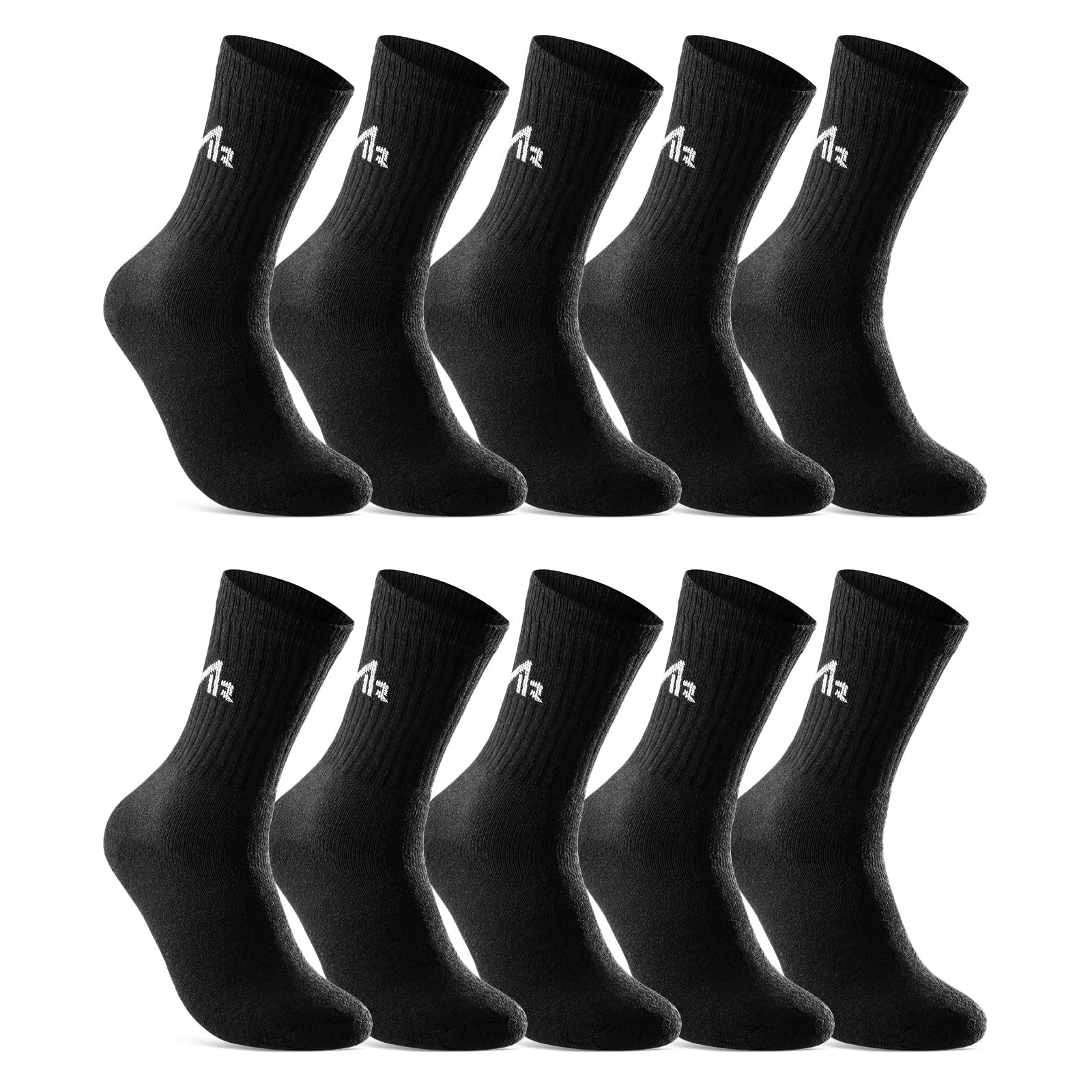 sockenkauf24 10 Paar i1R Sportsocken Tennissocken Herren Damen Baumwolle