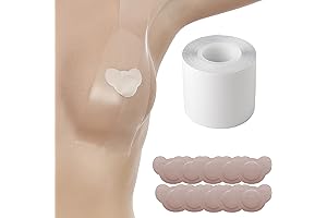 Transparent Adhesive Boob Lift with Bear Pasties Set