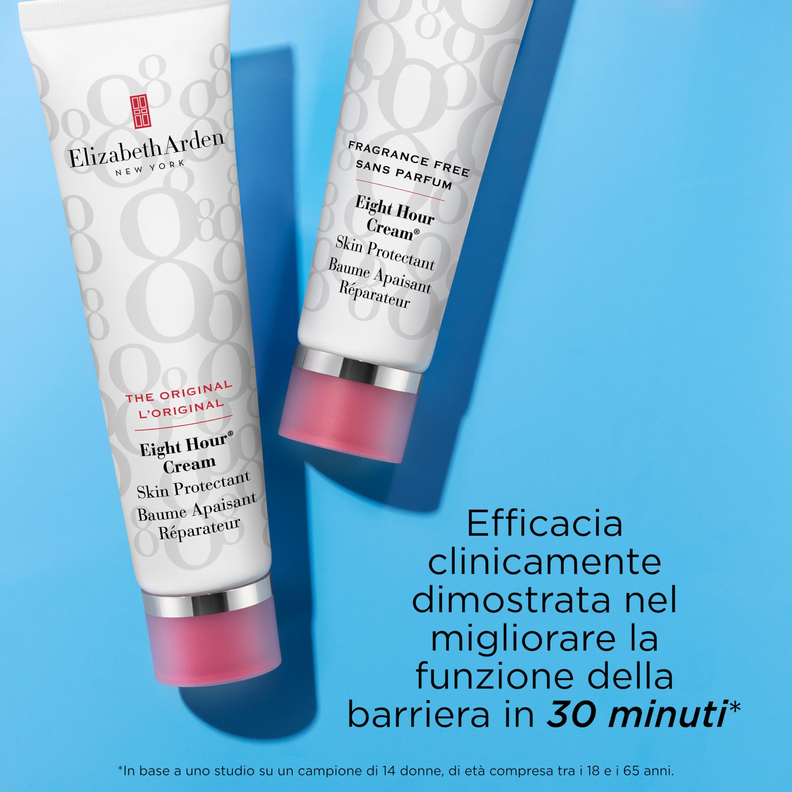 Elizabeth Arden - Eight Hour, Balsamo Riparatore Multifunzionale, Ammorbidisce, Ripara, Protegge e Lenisce la Pelle, Calma e Ripristina la Pelle di Viso, Labbra, Mani e Piedi - 50 ml