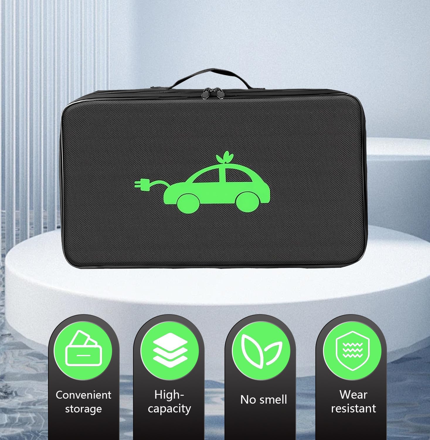Stay Organized with the Ultimate EV Charging Cable Storage Bag!