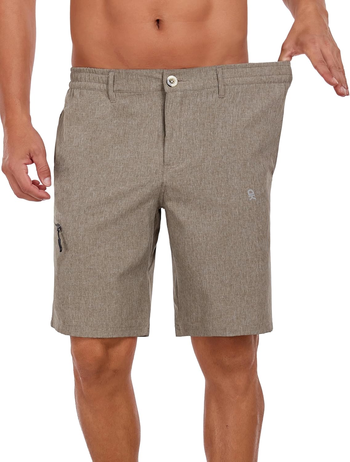 Little Donkey Andy Men's Golf Shorts Quick Dry Lightweight Breathable Casual Short with Elastic Waist 3 Pockets for Hiking - Image 6