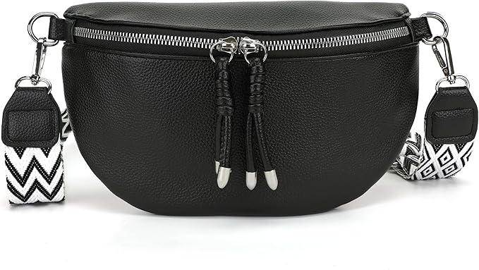 Damen Bauchtasche Mit Pailletten - Wasserabweisend & Verstellbar