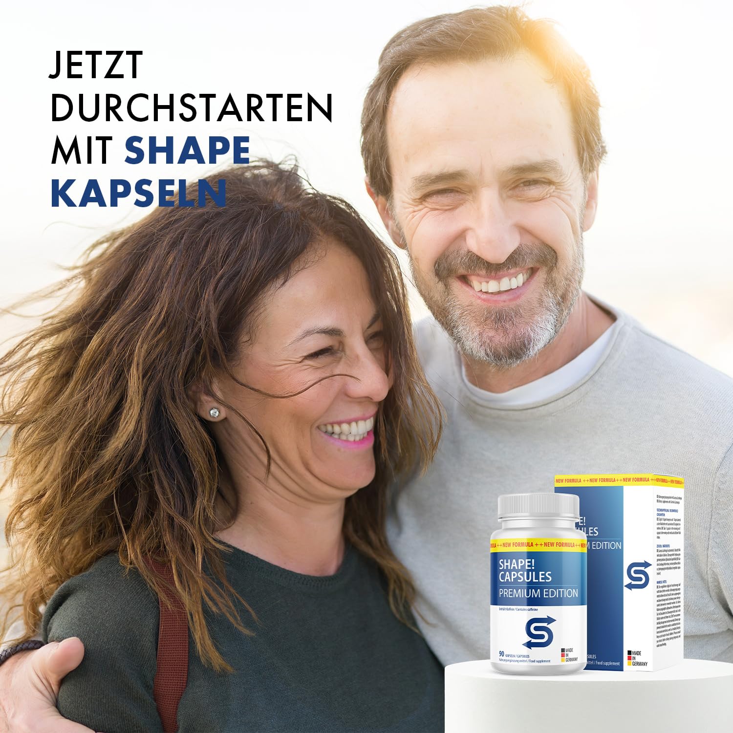 S Extra Shape Kapseln | Durchdachte Zusammensetzung | geprüfte Rohstoffe | 90 Kapseln Inhalt
