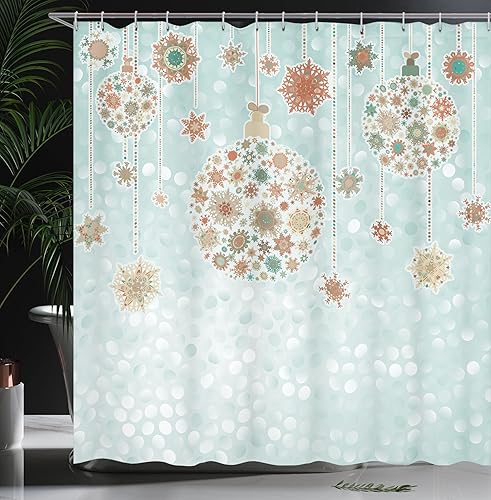 Miniatura 3 de Cortina de regadera de Ambesonne con sombra de pingüino