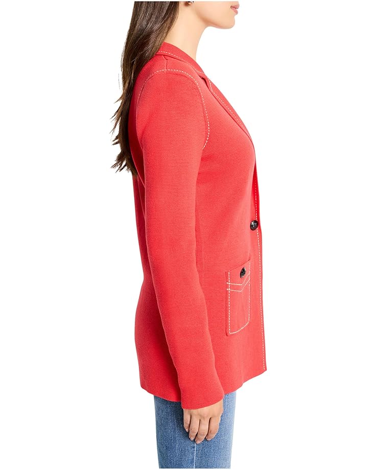 NIC+ZOE Constrast Stitch Elegant Knit Blazer - #2 of 4