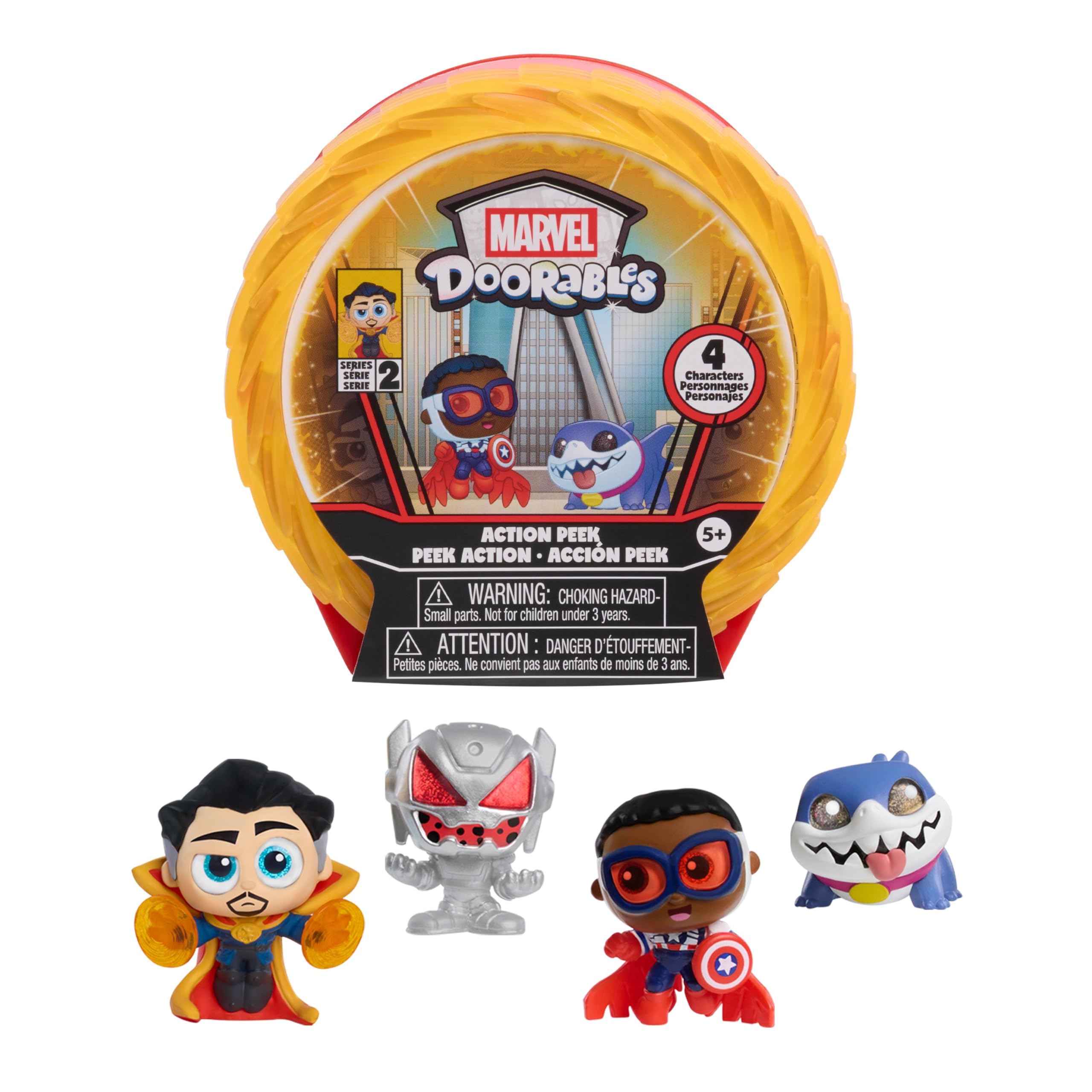 Doorables Marvel Action Peek Collectible Figures Series 1 Wave 2