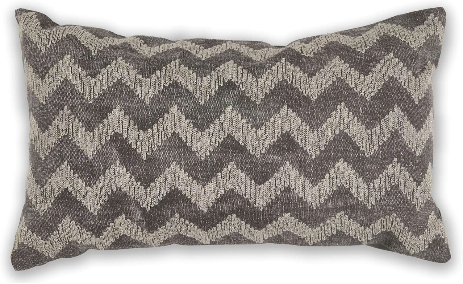 KAS Rugs PILL32512X20 Throw Pillow, 12" x 20", Gray Home