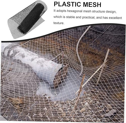 Miniatura 3 de Outanaya 1 rollo de valla de malla de plástico Kits de red de jardín El marco Valla de jardín Malla de árbol reutilizable Red de malla de malla de