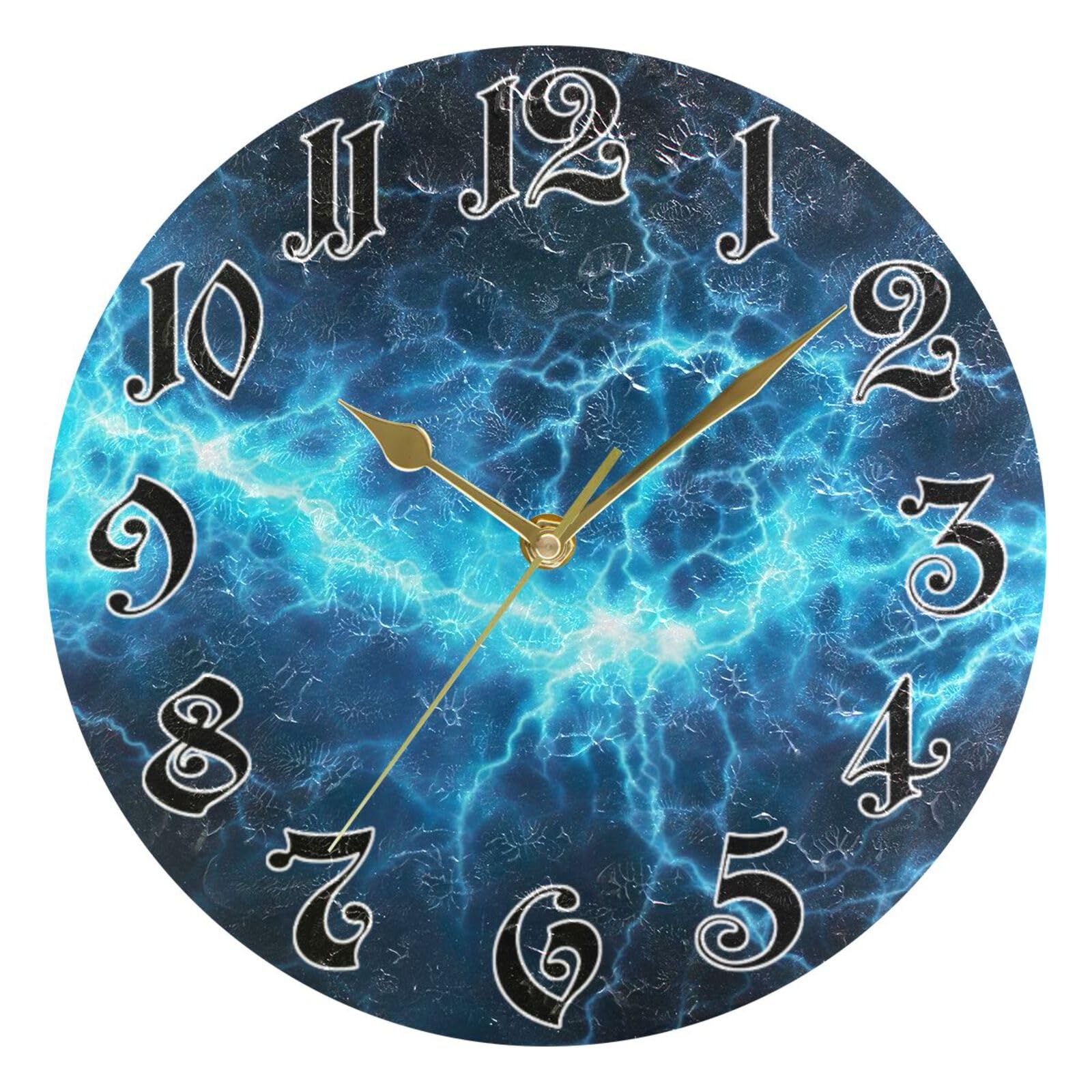 Amazon.com: GOODOLD Wall Clock - Silent Non-Ticking, Battery