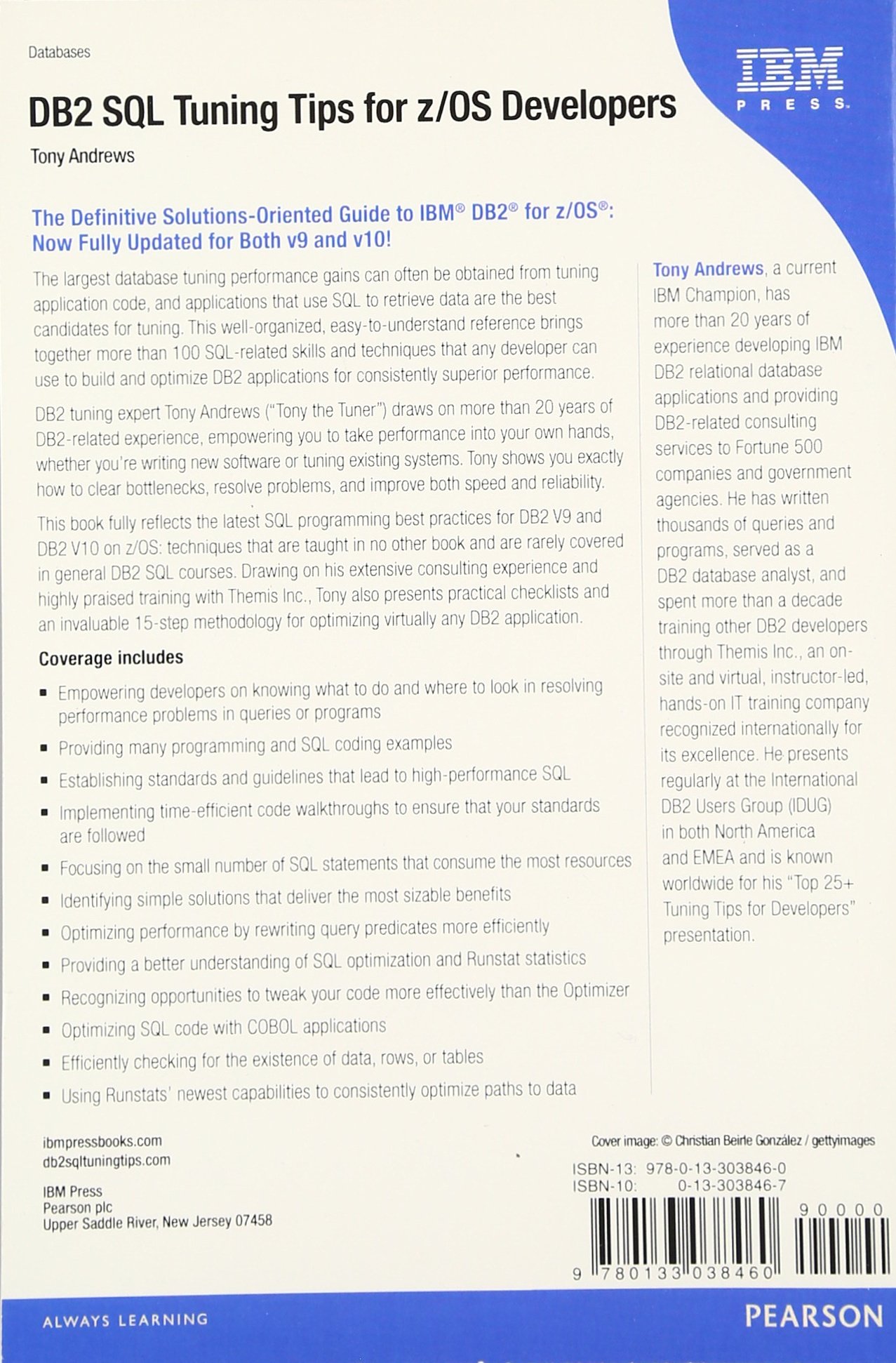 DB2 SQL Tuning Tips for z/OS Developers (IBM Press)
