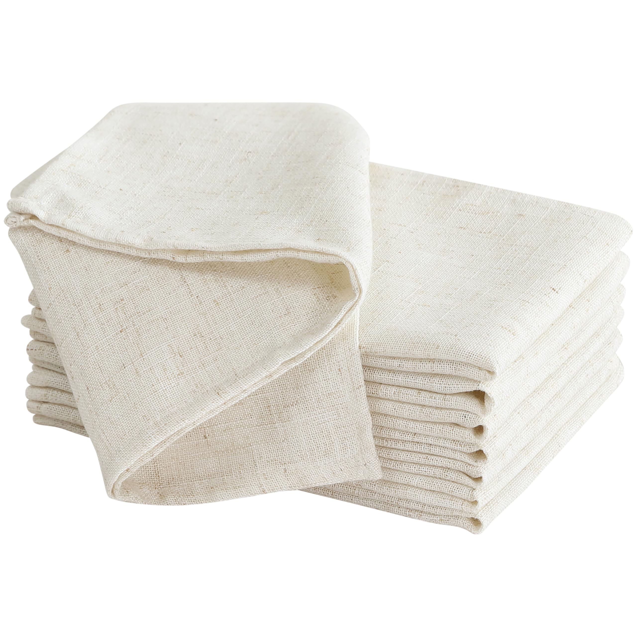Laura Ashley Dothan Luxury Linen Blend Napkins