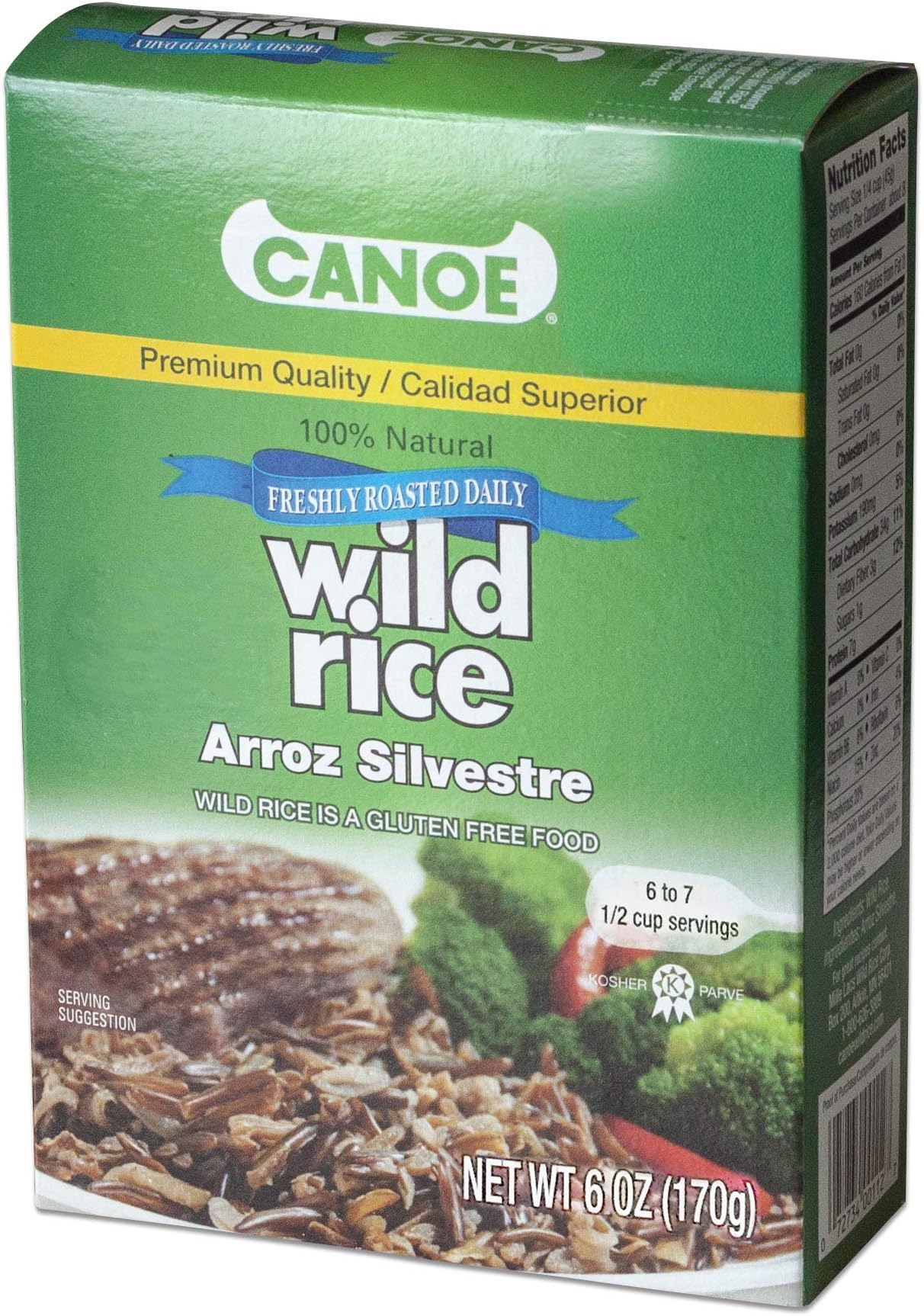 Amazon.com : KCs Best Long Grain Cultivated Wild Rice (16 oz ...