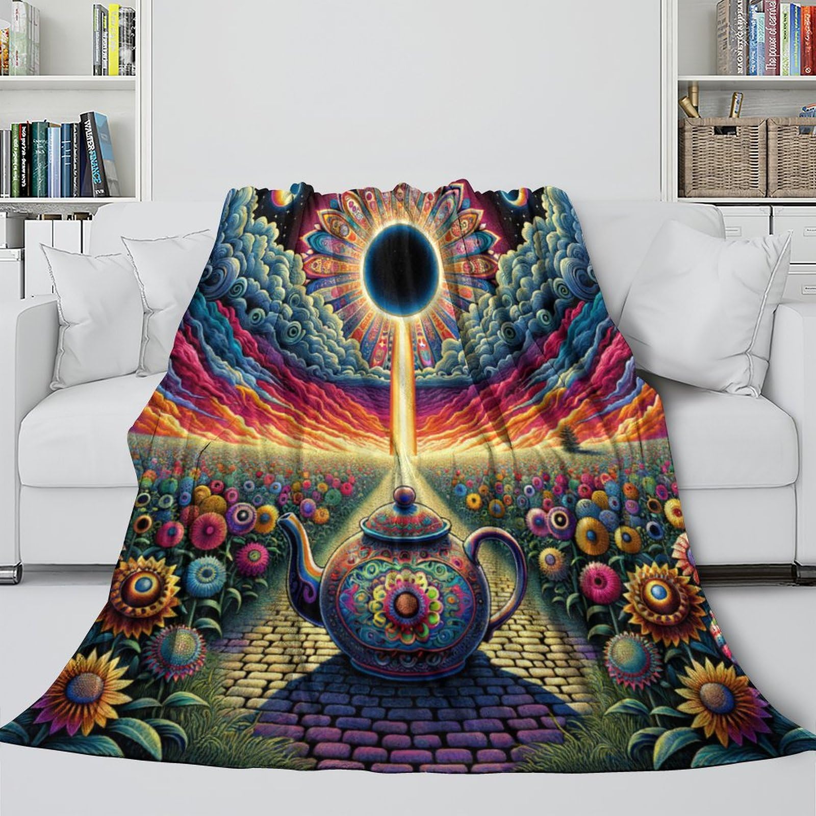 Coperta in morbido pile di flanella, ideale come regalo di compleanno per amici, familiari, regalo di Natale per amici e partner, coperta natalizia per divano e letto, 200 x 230 cm