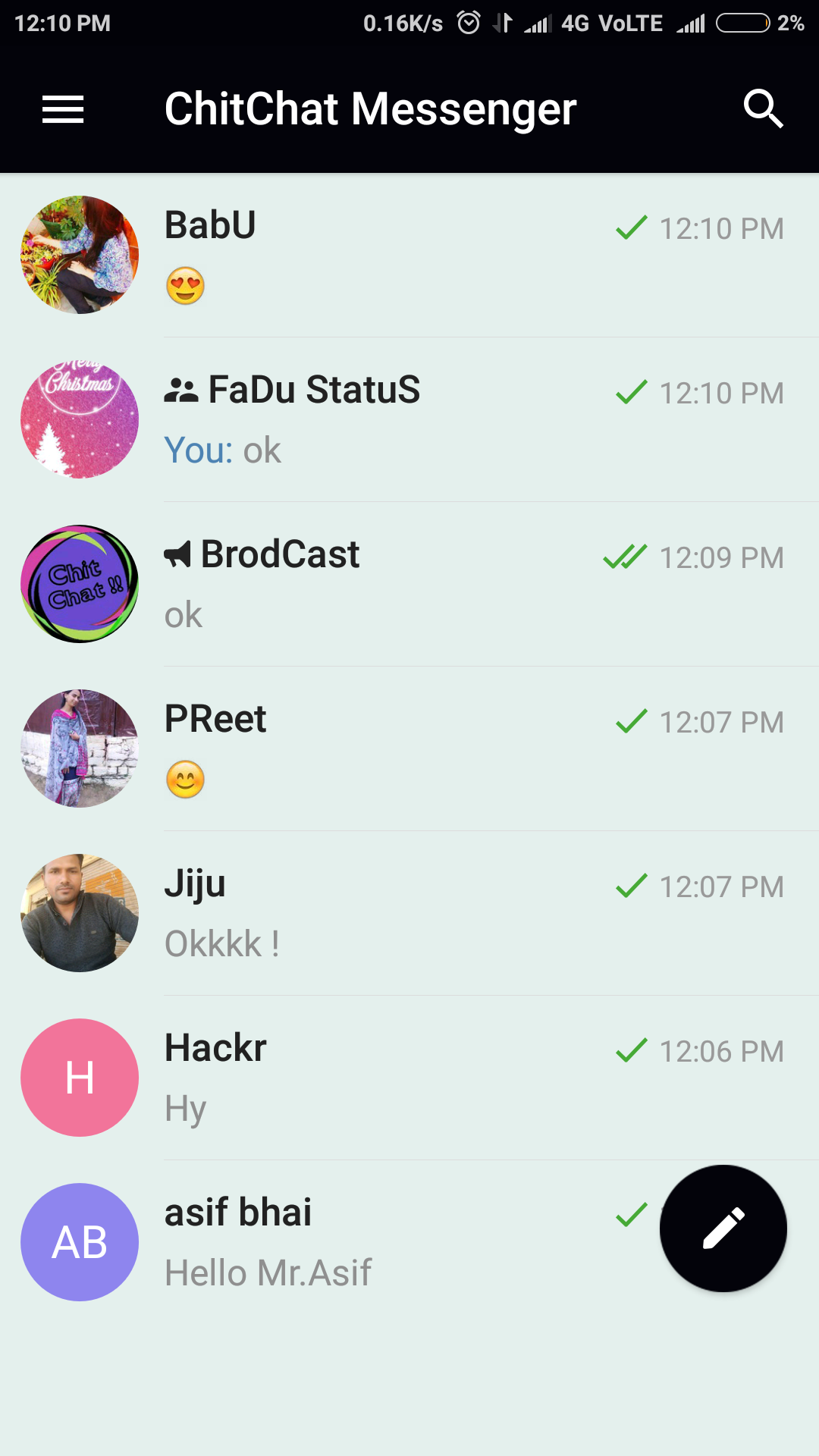 ChitChat Messenger Application sur Amazon Appstore