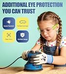 antools 6-Pack Kids Safety Glasses, ANSI Z87.1 & EN166 Certified, Youth Protective Eyewear with Scratch-Resistant Lenses, Lightweight Fit for School, DIY Projects & Outdoor Play, Multicolor
