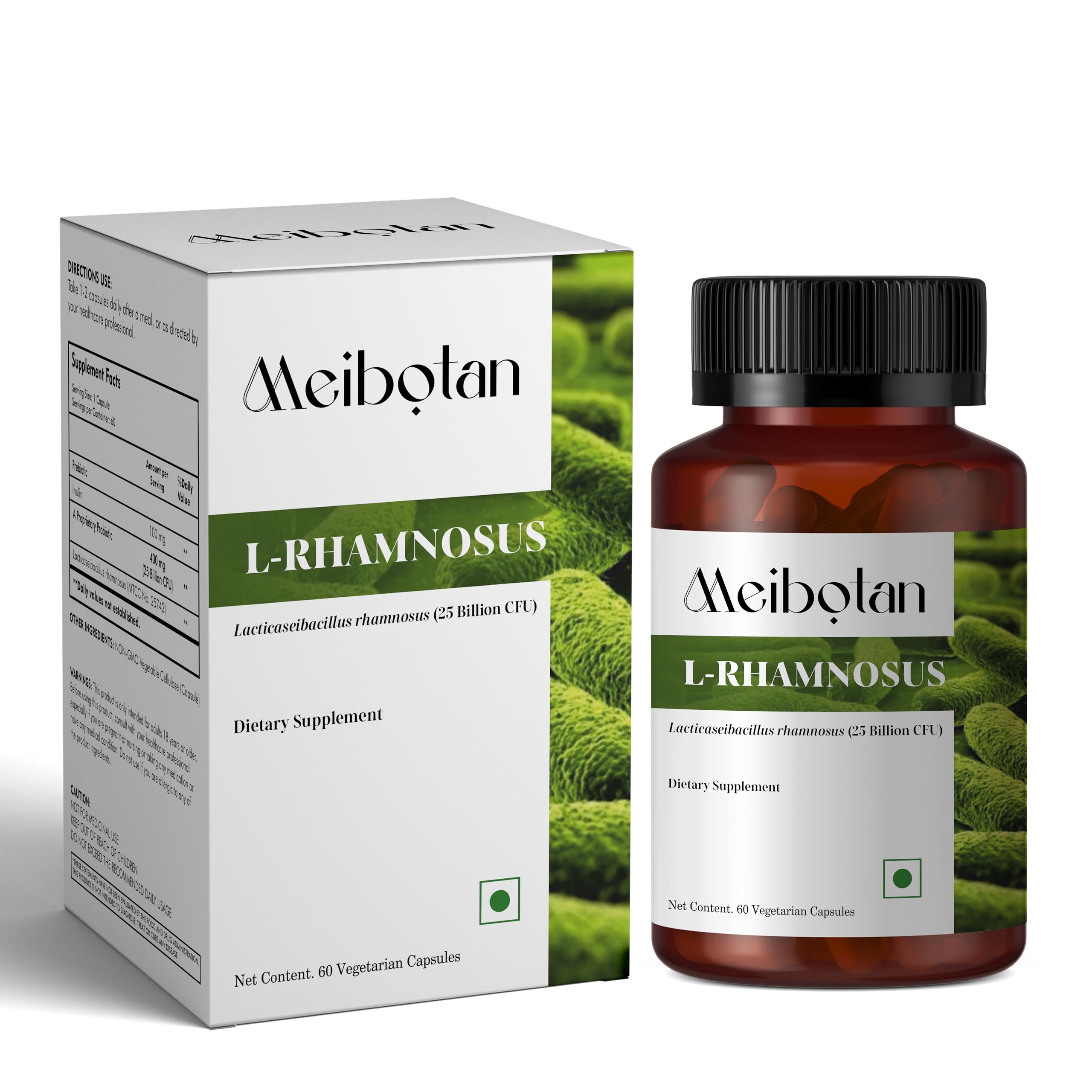 Lacticaseibacillus rhamnosus 25 Billion Support Digestion & Gut Health | For Both Men & Women- 60 Veg Capsules-image-21