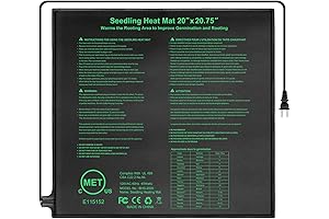 Seedling Heat Mat: The Perfect Solution for Warm Hydroponic Plant Growth