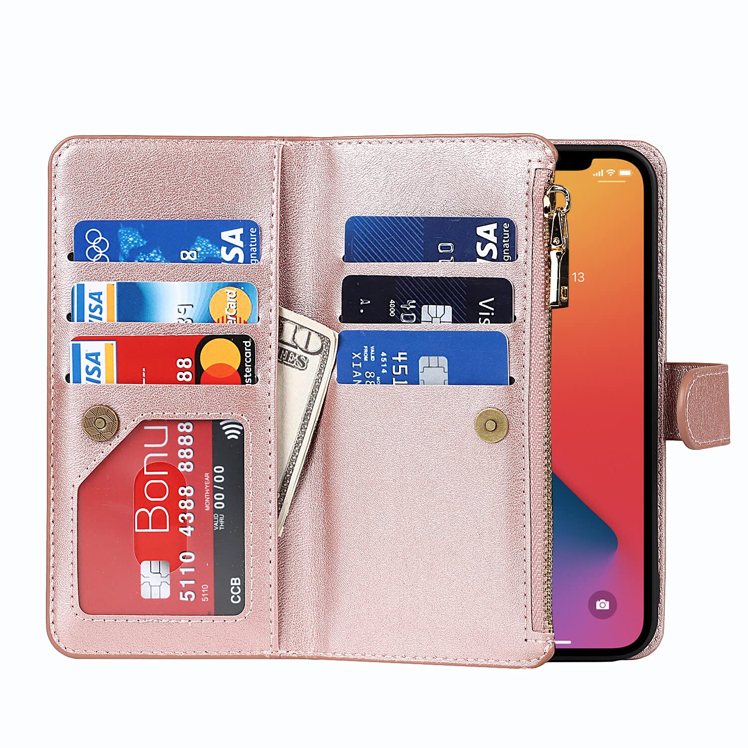 ⭐iPhone12 Pro Max 縄掛け ケース ローズレッド アイフォン ⭐iPhone12 Pro Max 縄掛け ケース ローズレッド アイフォン Amazon.co