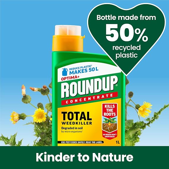 Roundup Optima+ Total Weedkiller - Weedkiller - Camping Pouch - Nylon - Tan
