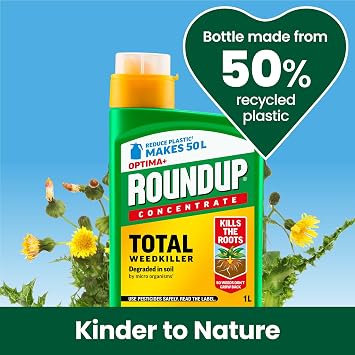 Roundup Optima+ Total Weedkiller - Weedkiller - Camping Pouch - Nylon - Tan