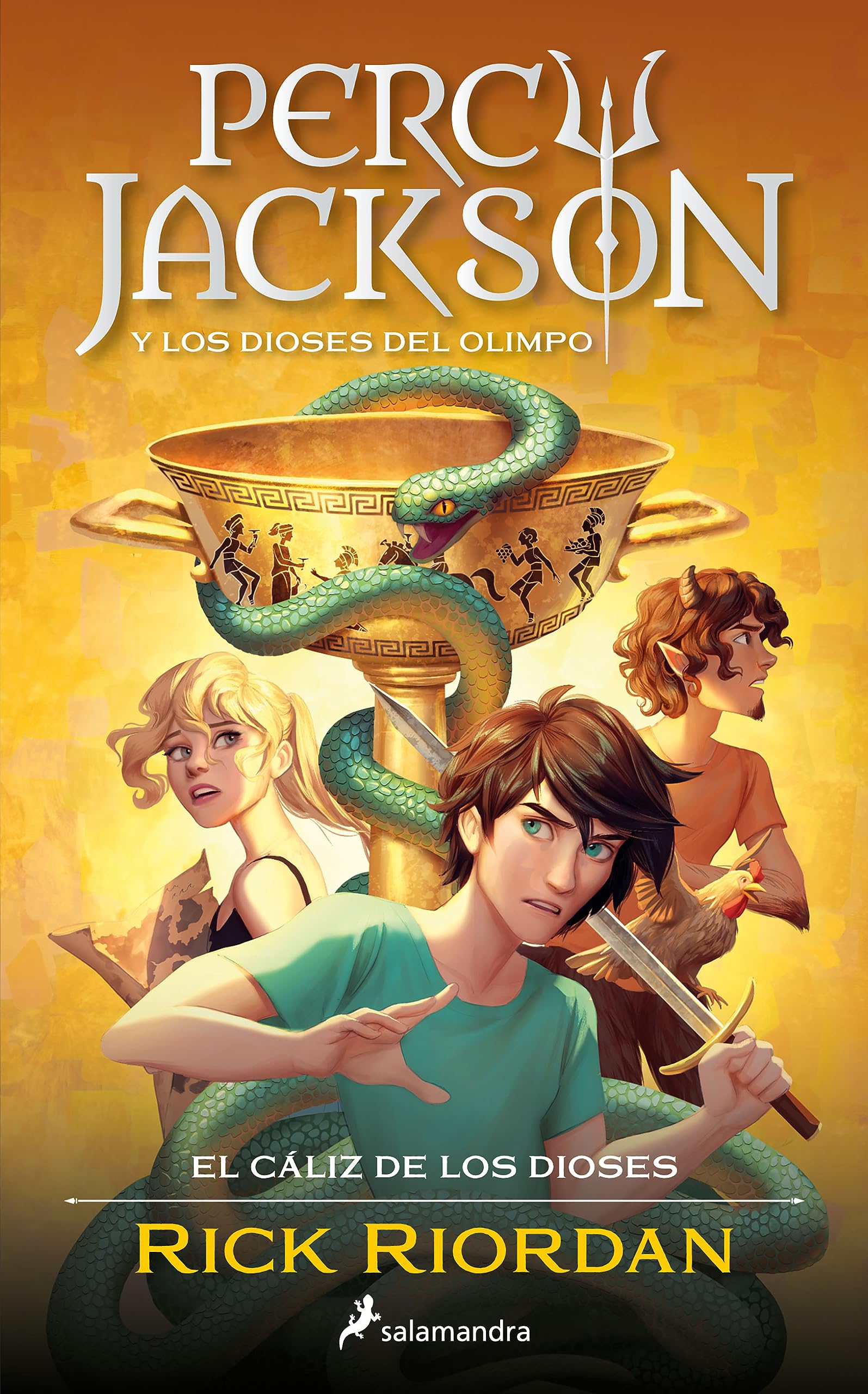 Percy Jackson y el cáliz de los dioses (Percy Jackson y los dioses del Olimpo 6) (Colección Salamandra Middle Grade)
