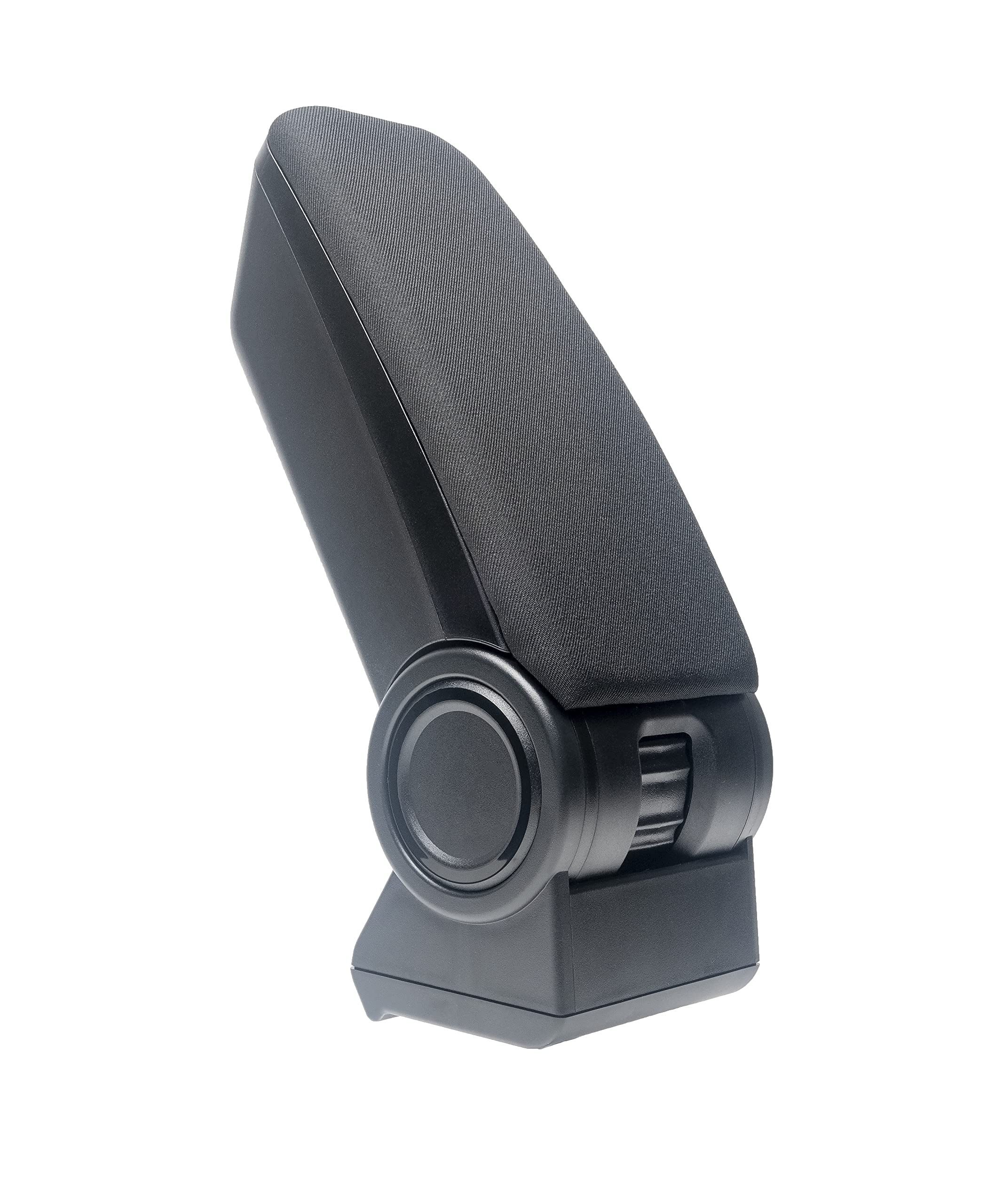 Rati Armster3 Armlehne mit Stoff Polsterung passend für RENAULT ZOE 2020- Mittelarmlehne mit Staufach, passgenau zum Mittelkonsole, Schwarz