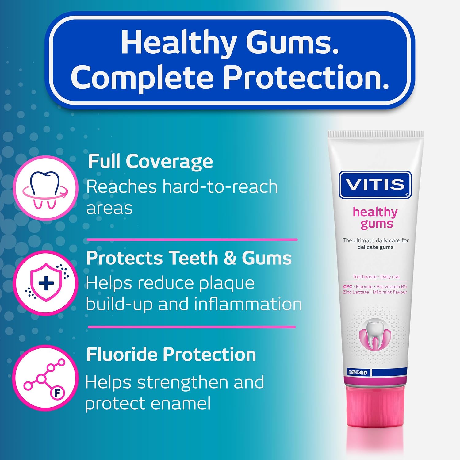 Vitis Gums Toothpaste 100ml