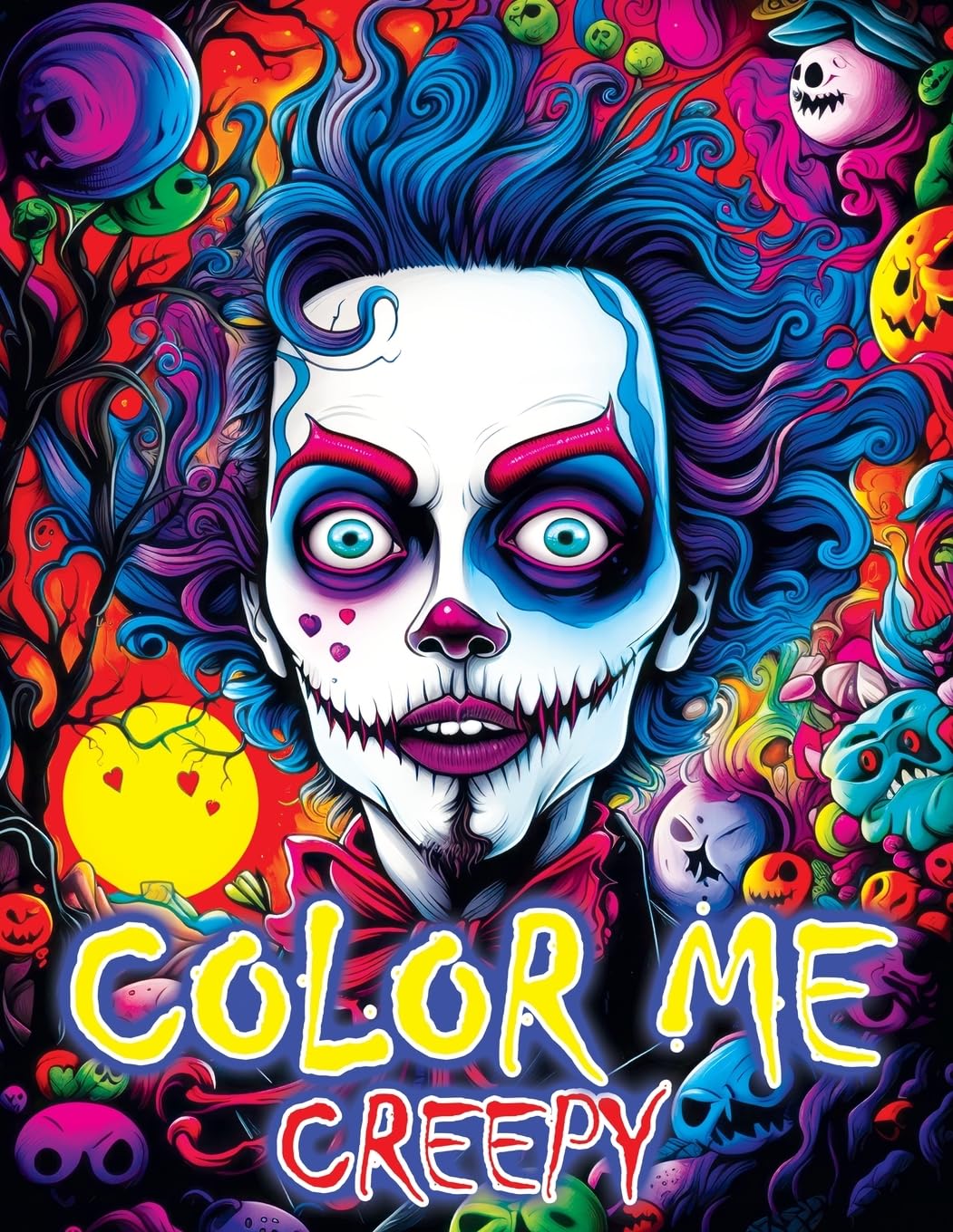 Amazon.com: Color Me Creepy: Where Eerie Artistry and Your Imagination