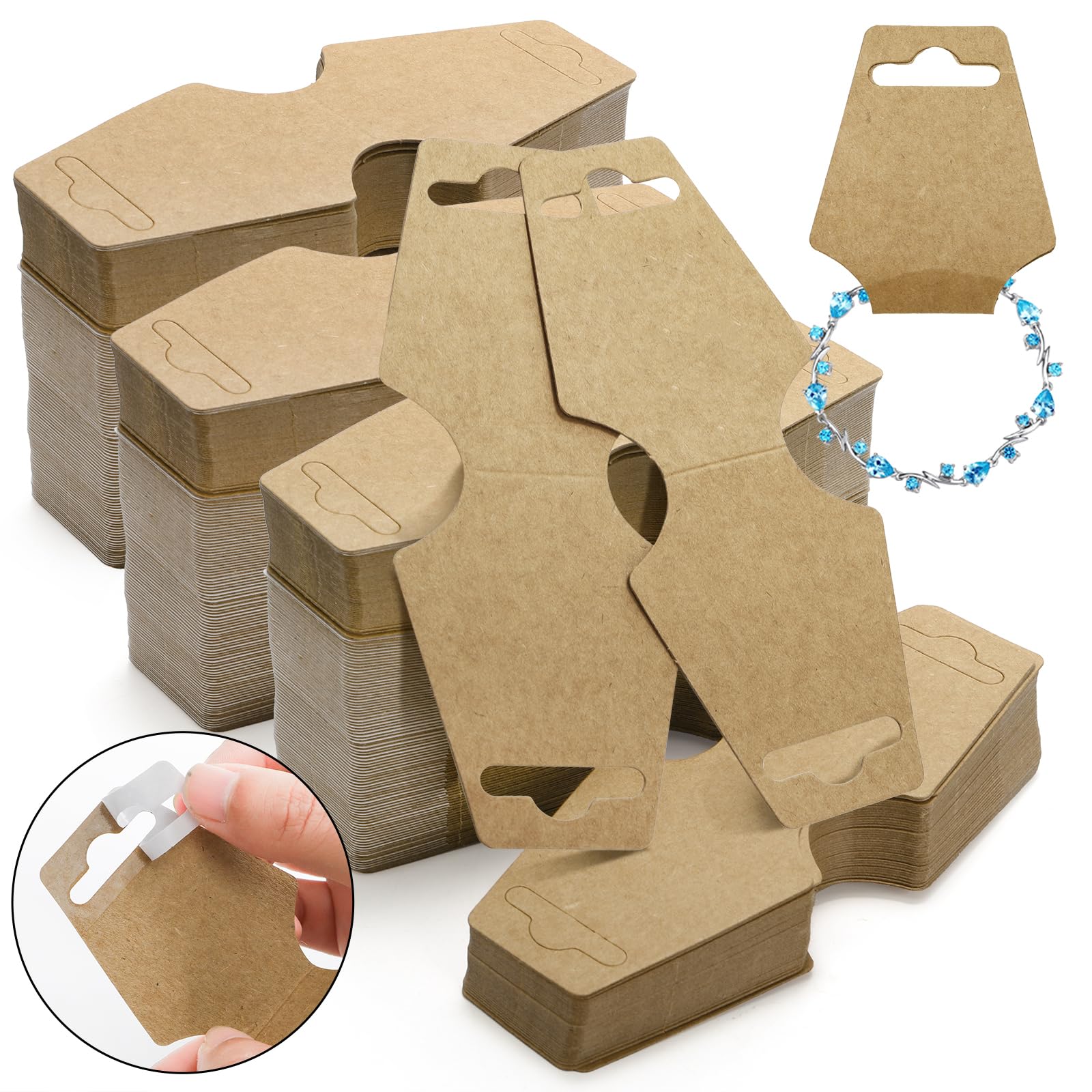 Economy String Tags - 1000 Piece Jewelry Price Tags 3/8" X 3/4" For Retail Display