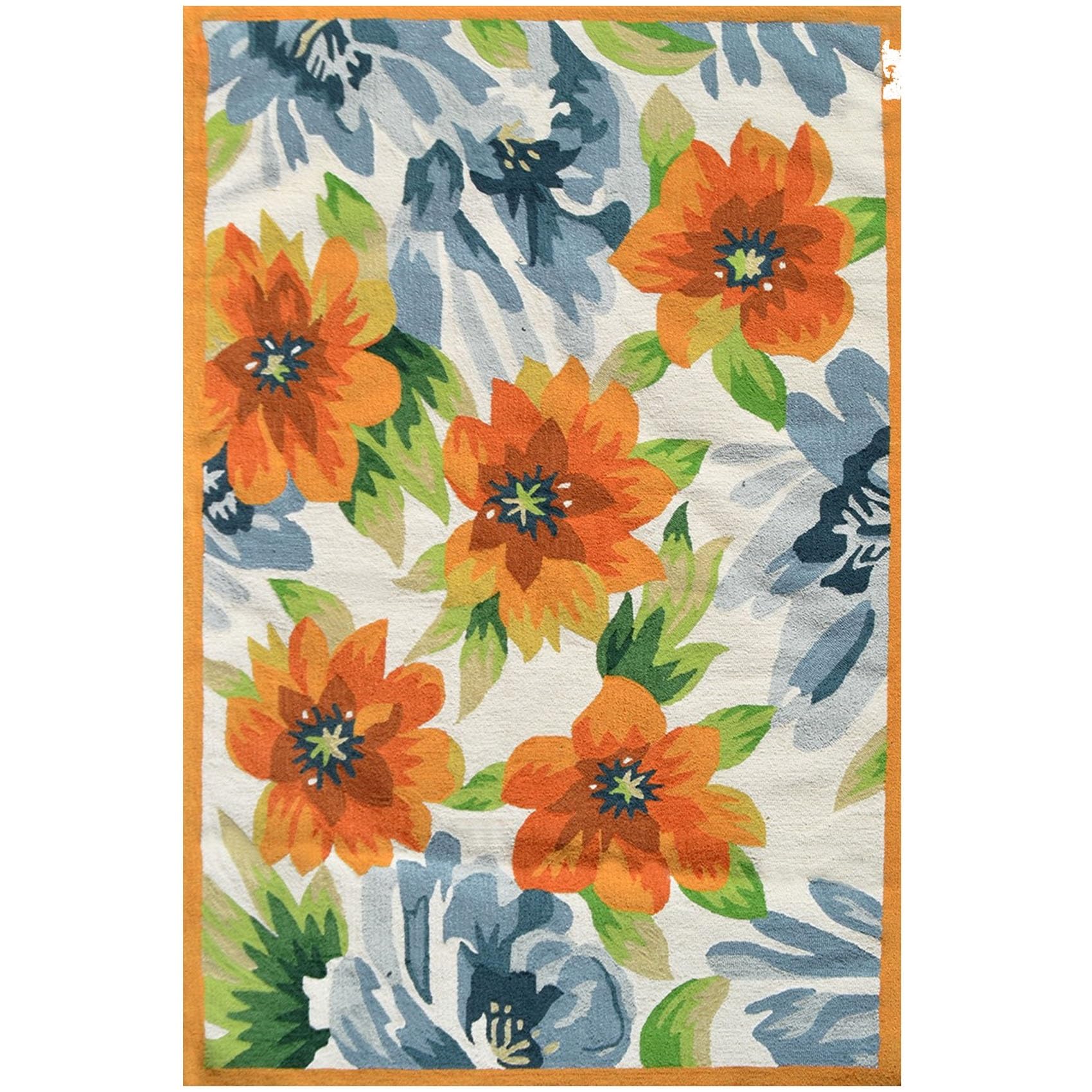 Tappeto Cucina Antiscivolo Lavabile, 70 x 420 cm lavabile e antiscivolo Tappeto Multiuso con Fondo Antiscivolo per Corridoio e Ingresso Interno, Arancione