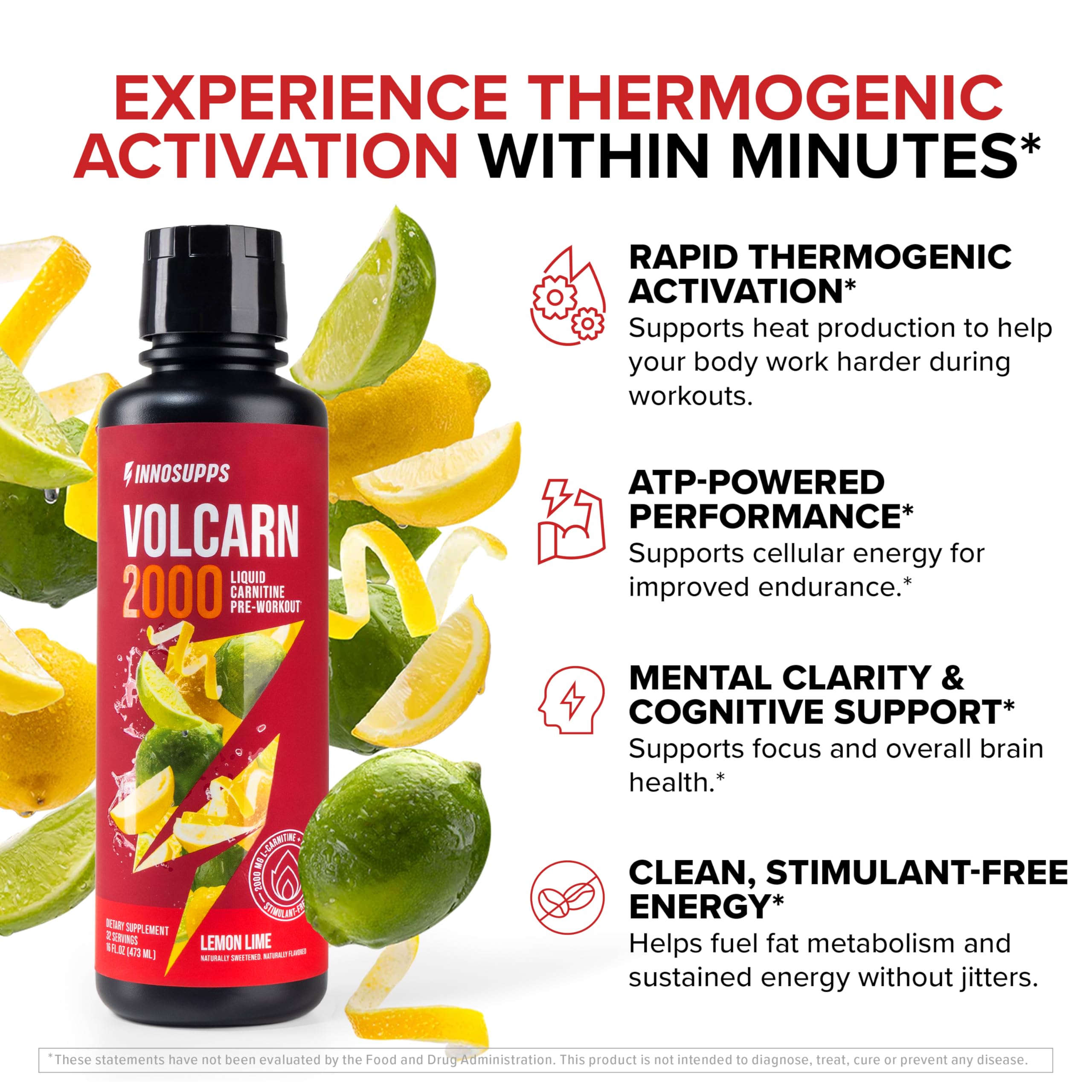 inno supps l carnitine Amazon.com: InnoSupps Volcarn 2000 - L-CARNITINE Advanced Energy Liquid |  ATP Enhancer with GBEEC | Boosts Energy, Enhances Focus, Caffeine Free, No  Artificial Sweeteners