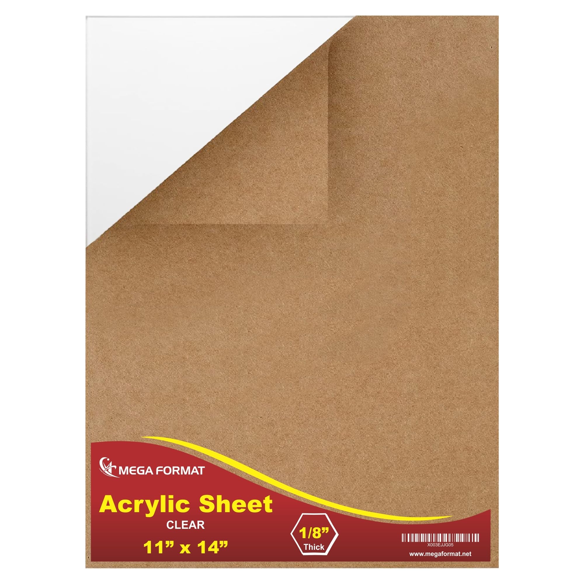Durable Acrylic Sheets - Plexiglass for Crafts & Projects -14