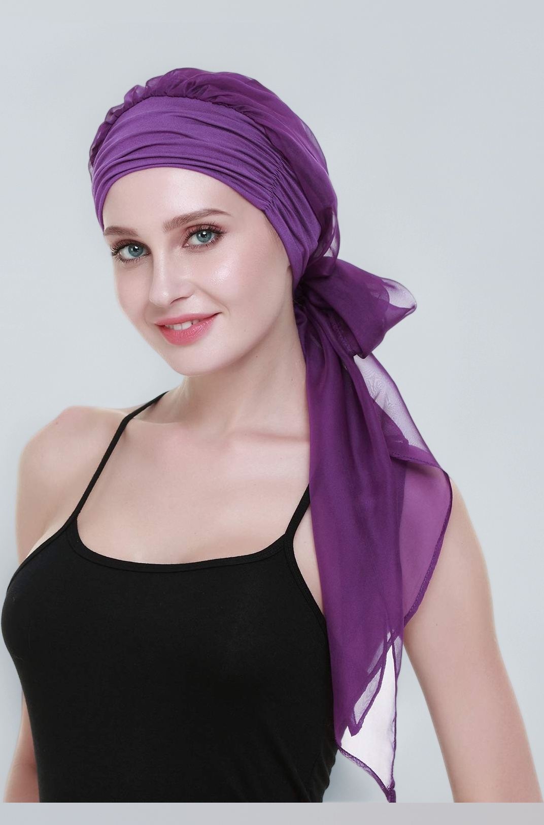Chemo Headwear Turbans For Women Long Hair Head Scarf Headwraps Cancer Hats