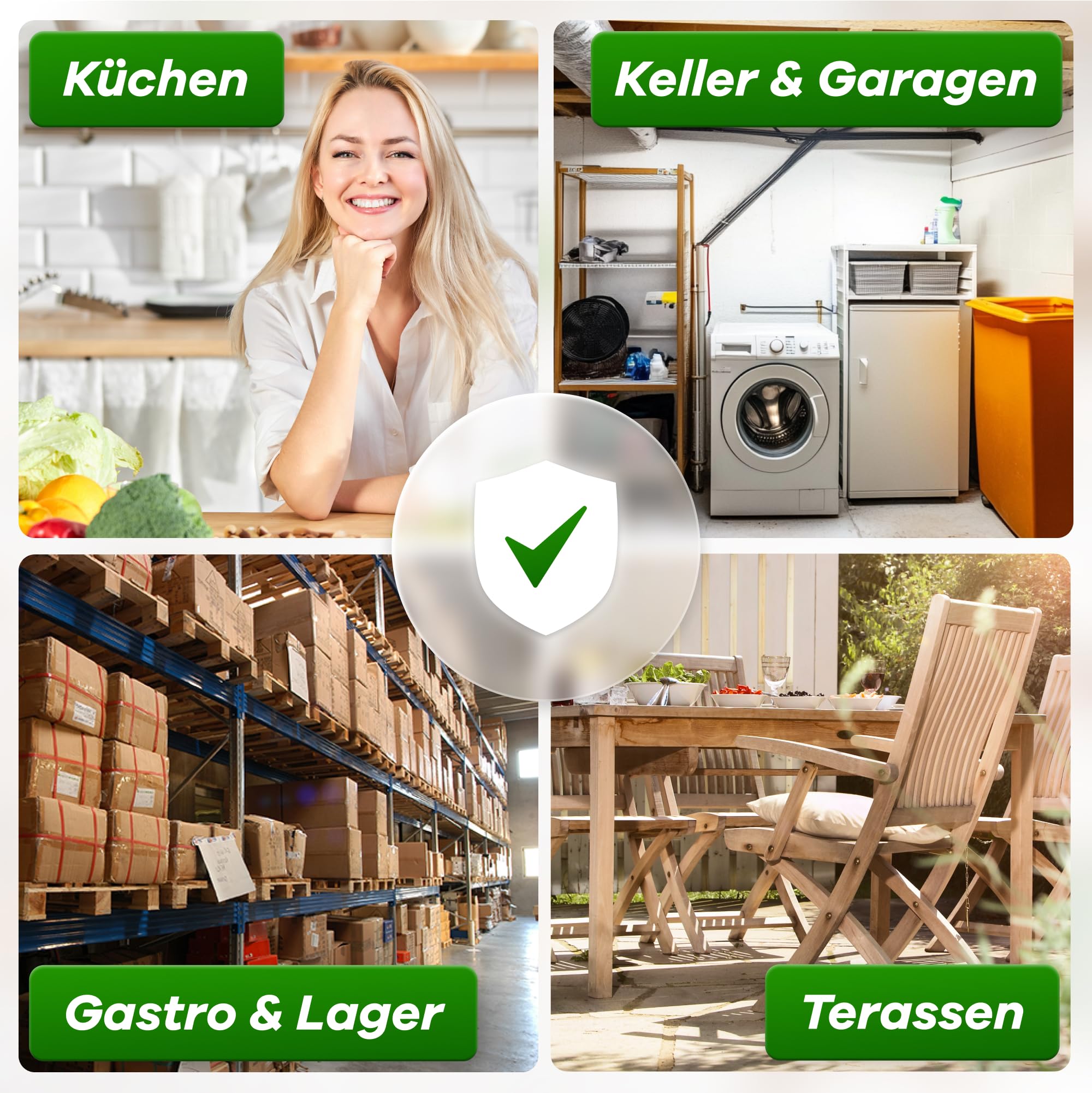 GEROBUG Ratten & Mäuseabwehr Spray 1000 ml - Ratten & Mäuse vertreiben mit hocheffektivem Mäuseabwehr Spray - Giftfreie Alternative statt Mäusegift oder Rattengift für Haus & Garten