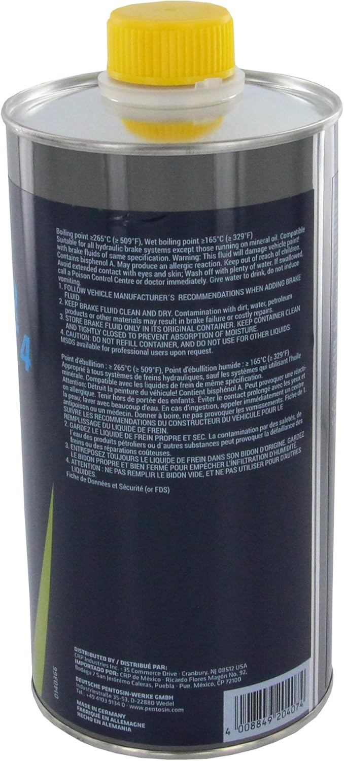 Pentosin Super DOT 4 Brake Fluid - 1 Liter 3