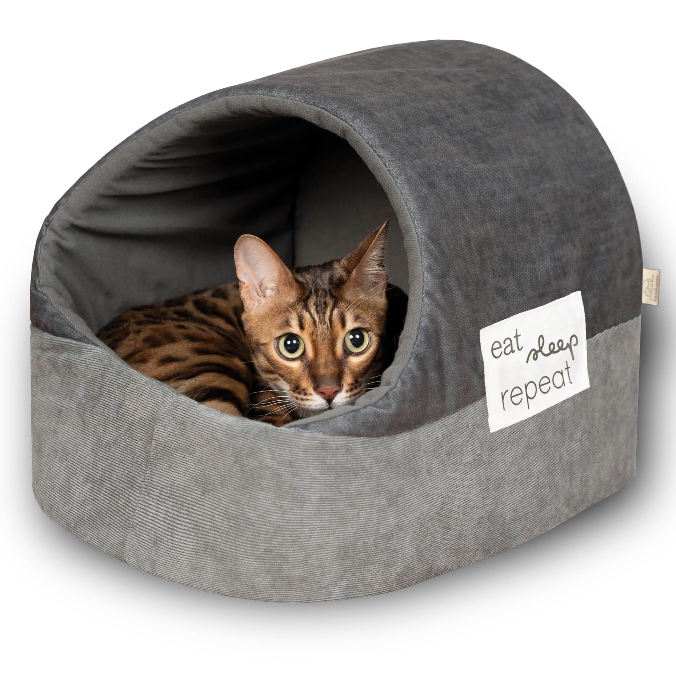 Kattengrot Kattenbed Wasbaar Halfgesloten Kattentent